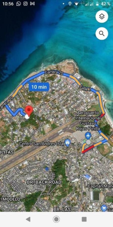 The Rock House Eco (Adults Only) Bed and Breakfast San Andrés Eksteriør billede